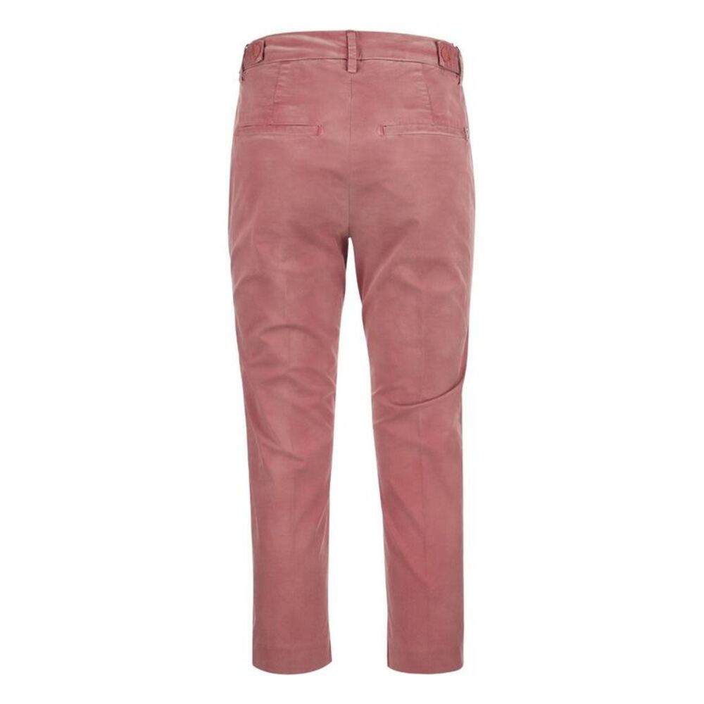 DONDUP Women's Cotton Twill Cropped Pants Women PINK